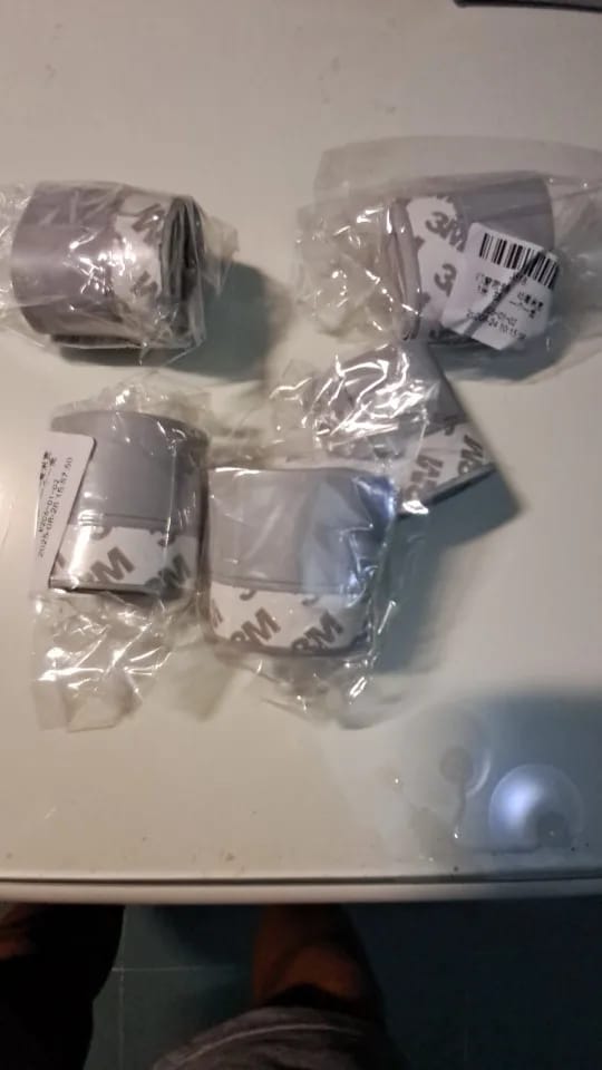 Customer photo review of Door Weather Seal | Adhesive Draft Stopper for Doors & Windows