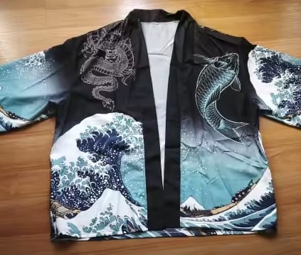 Customer photo review of Kayıp Ejderha Geleneksel Kimono