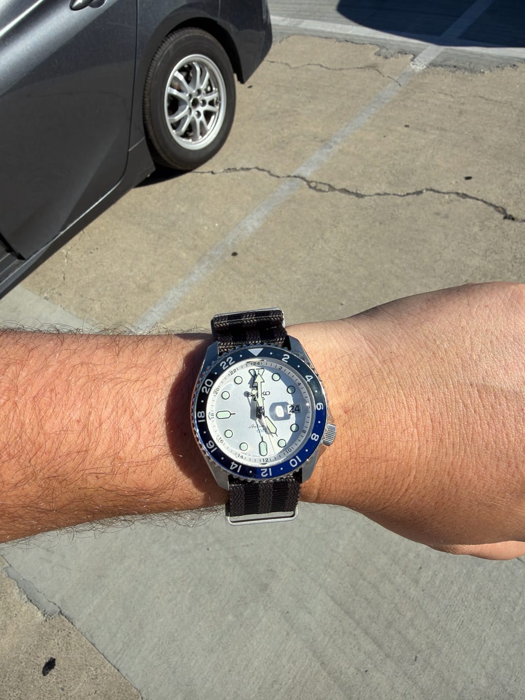 Customer photo review of Bond Nylon Strap - Five Eye