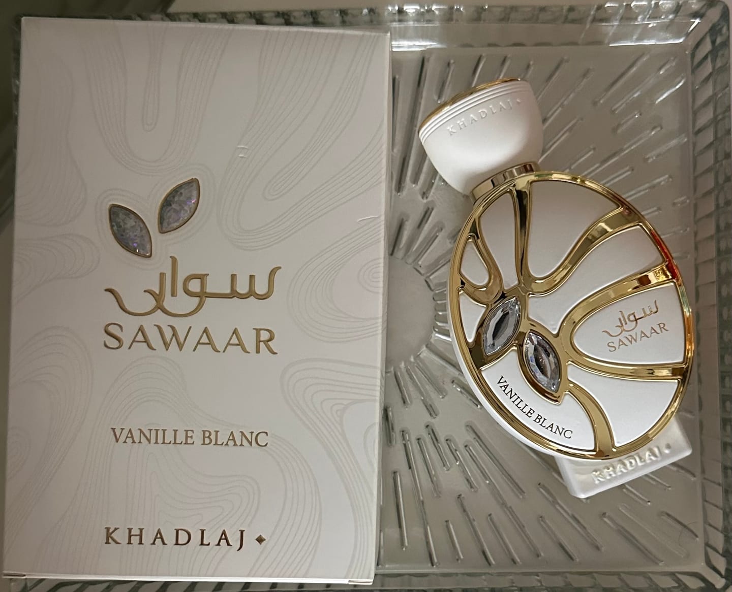 Customer photo review of PERFUME SAWAAR VANILLE BLANC KHADLAJ - 100ML