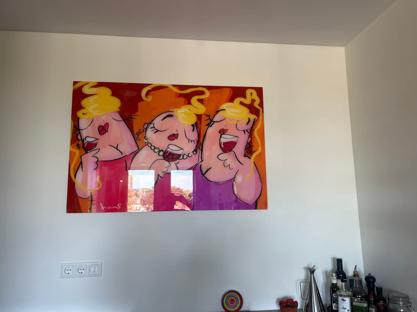 Customer photo review of Snobby wine club divas