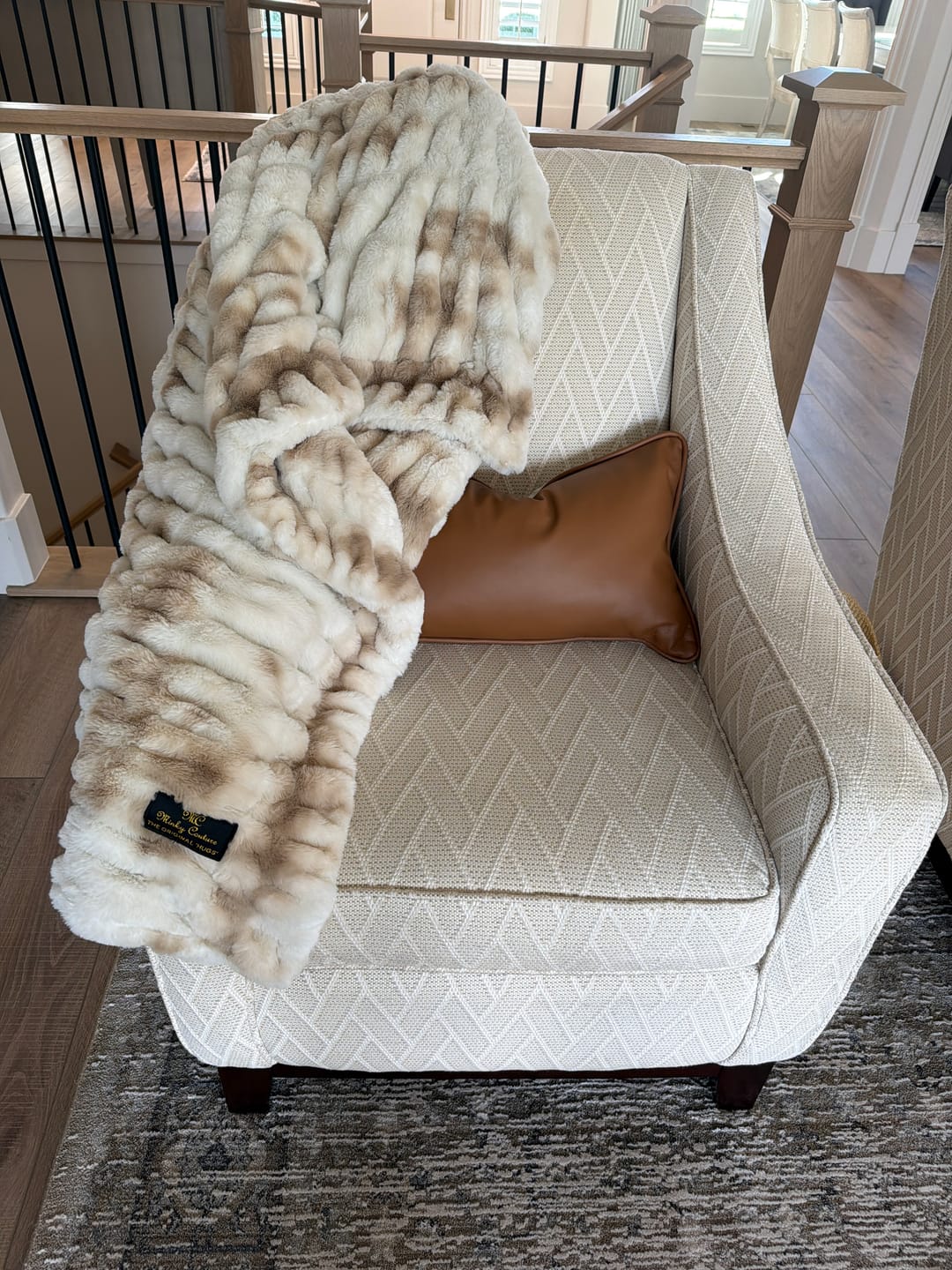 Customer photo review of Hugs French Salt Blanket