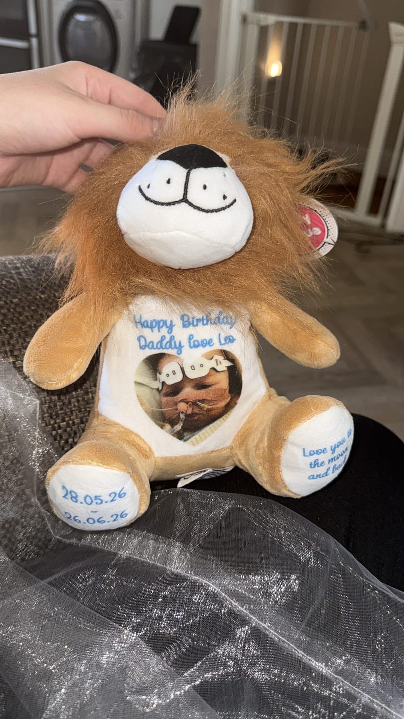 Customer photo review of Item Personalisation