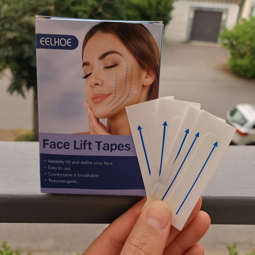 Customer photo review of Visage Lift nevidljive trakice za instant zatezanje lica 1+1 GRATIS