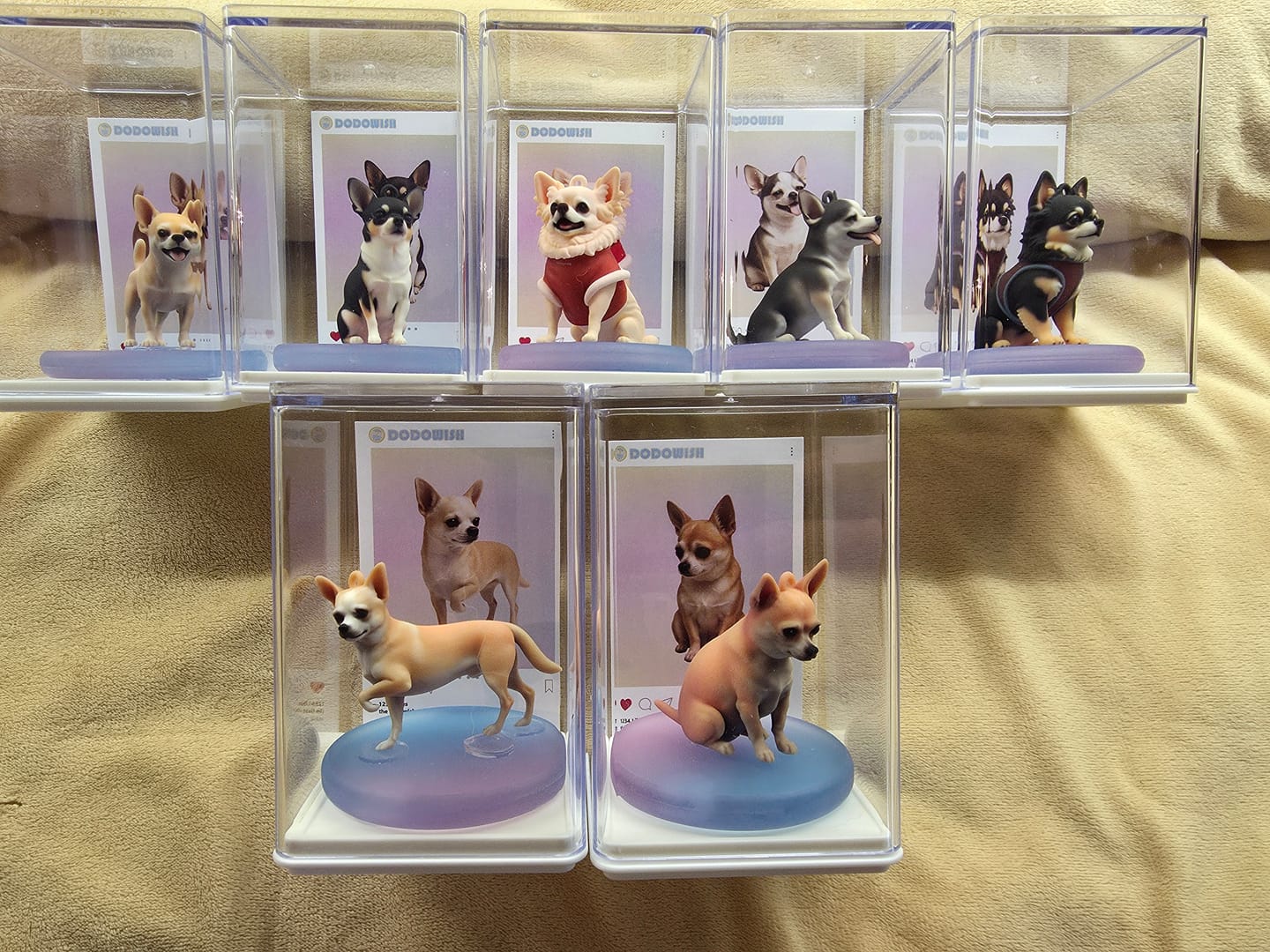 Customer photo review of Personalized Pet 3D Figure Keychain from Photo