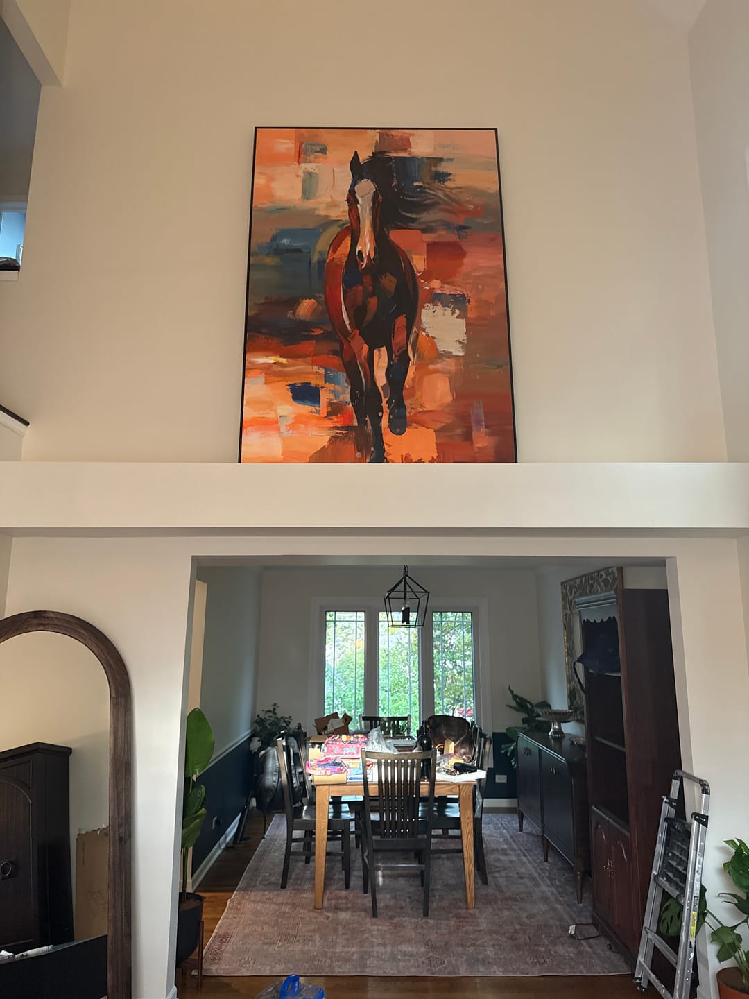 Customer photo review of Contemporary Horse Art #HA001
