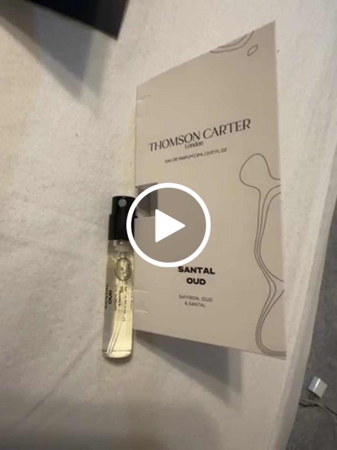 Customer video review of Santal Oud | Eau de Parfum | 2ml