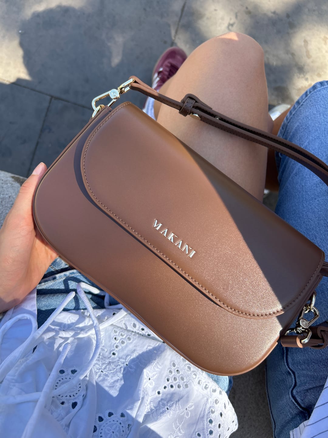 Customer photo review of CHLOIE - DARK BROWN