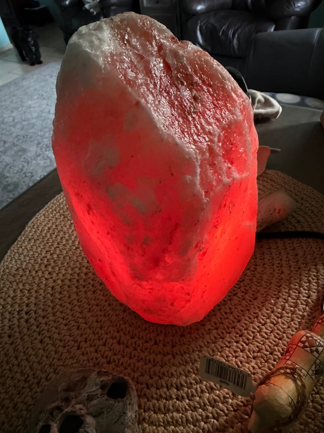 Customer photo review of Original Himalayan Salt Lamp