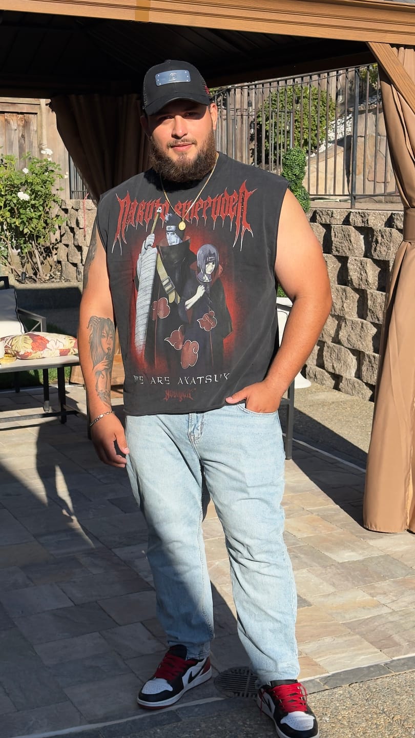 Customer photo review of 3055 - Naruto Cut-Offs