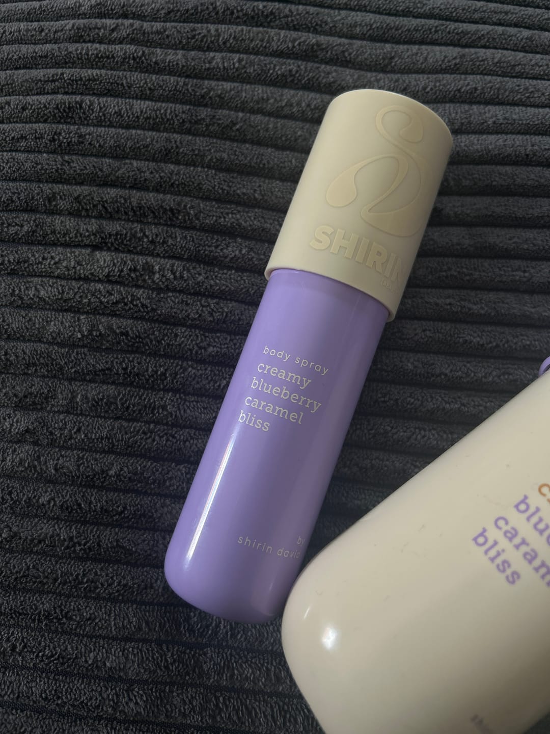 Customer photo review of Body Spray Creamy Blueberry Caramel Bliss