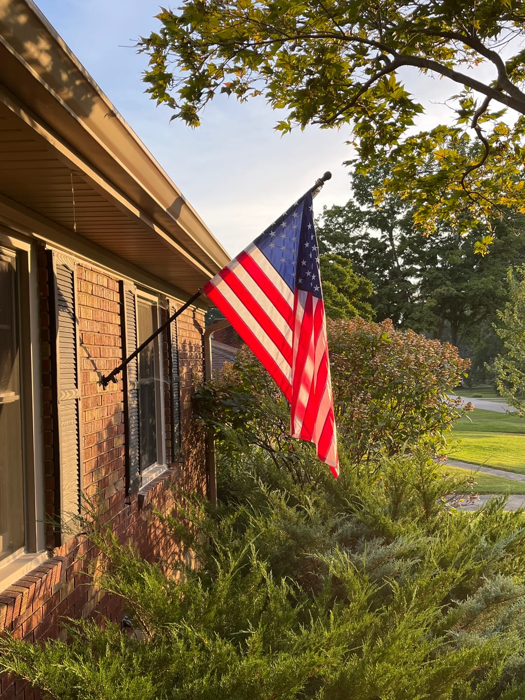 Customer photo review of 3' x 5' American Flag