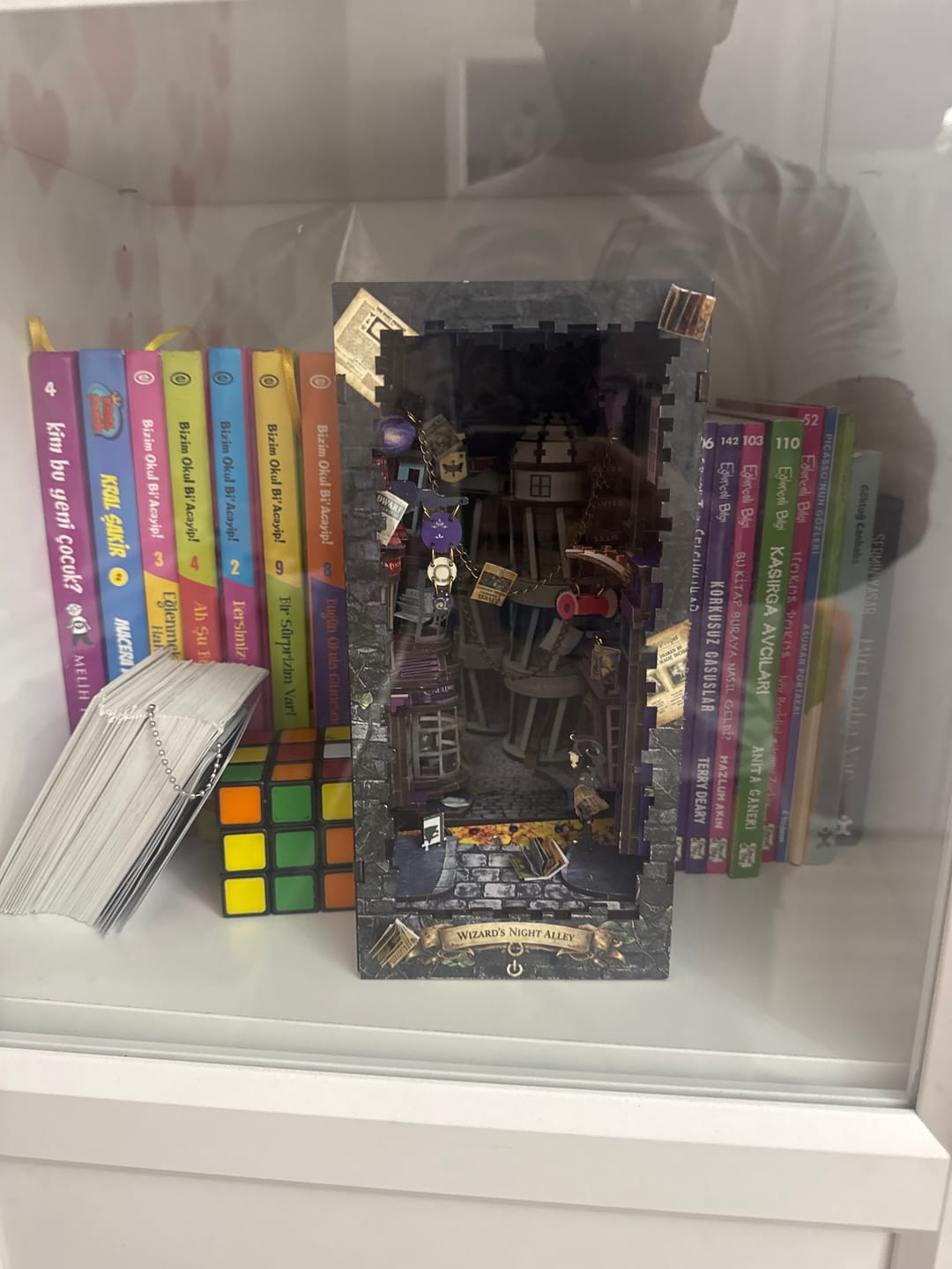 Customer photo review of Wizard's Night Alley Book Nook Kiti | 275 Parça DIY Dekor