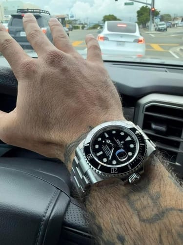 Customer photo review of Submariner Date 126610LN Watch 41mm Black Dial