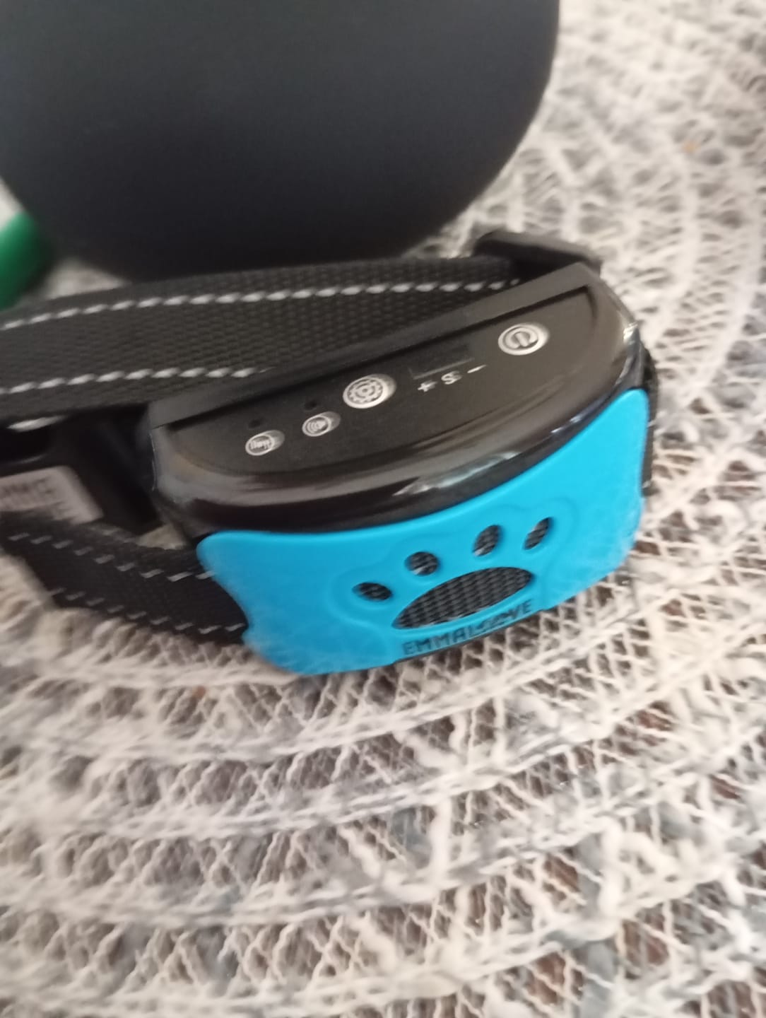 Customer photo review of Anti-Bell Halsband Hund ohne Strom – Vibration & Ton