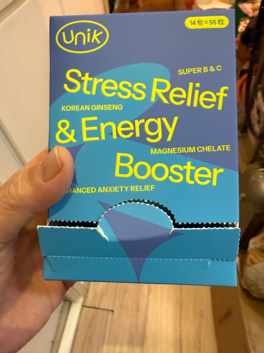 Customer photo review of [Clearance - 60%off] Stress Relief & Energy Booster (14 Days) (BBD: 30 Nov 2026)
