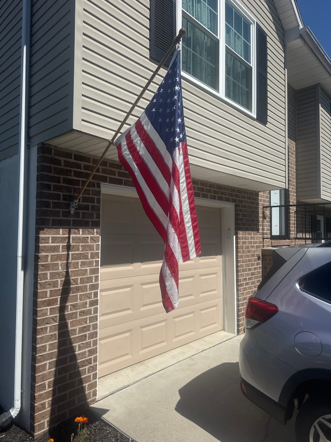 Customer photo review of 3' x 5' American Flag Set