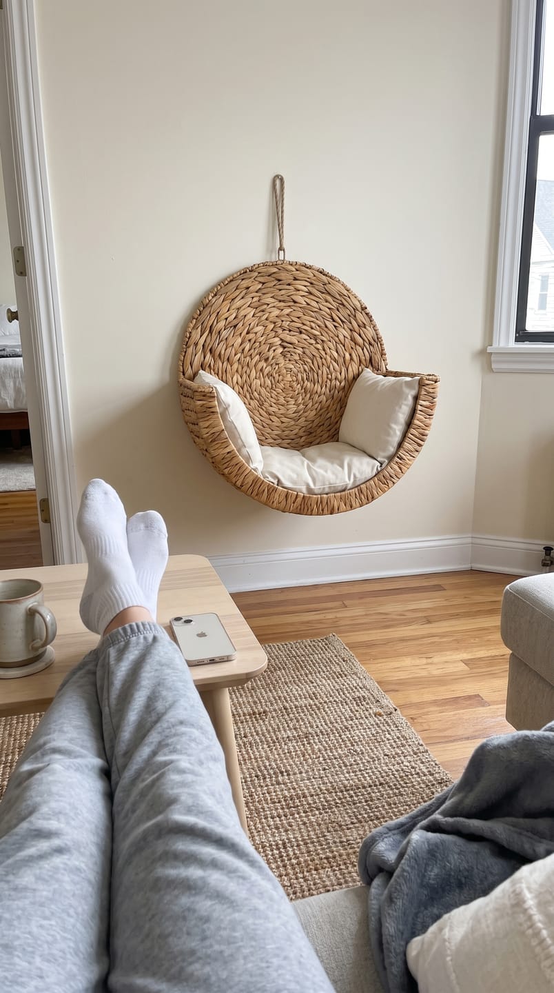 Customer photo review of Pawrelia™ Handwoven Cat Bed