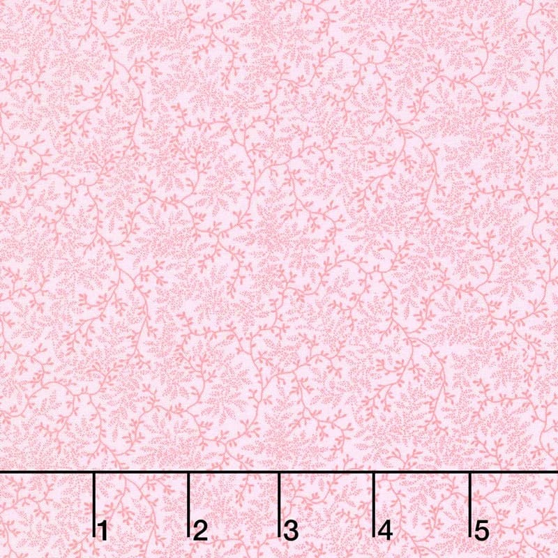 Customer photo review of Delicate Vines 108" Wide Quilt Backing - Pink