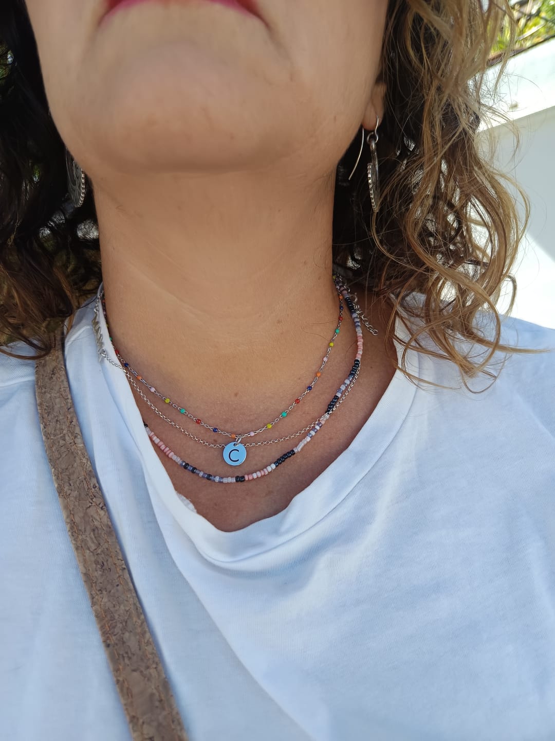 Customer photo review of Collar Letras ABC