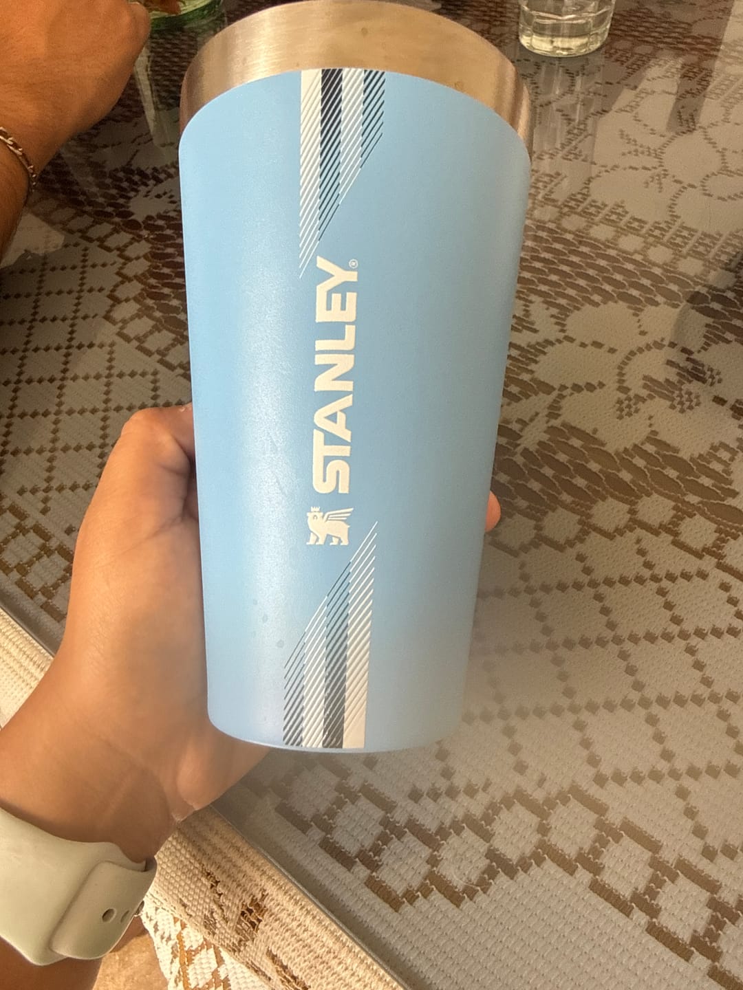Customer photo review of Stanley Adventure Stacking Beer Pint Country | 473ML