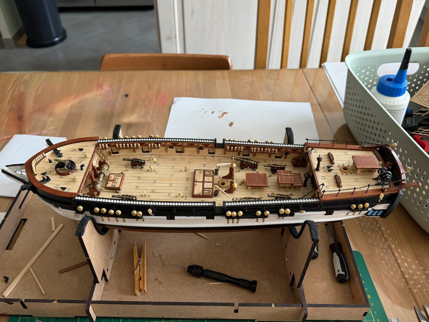 Customer photo review of Pack Pinturas Acrílicas Maqueta HMS Beagle