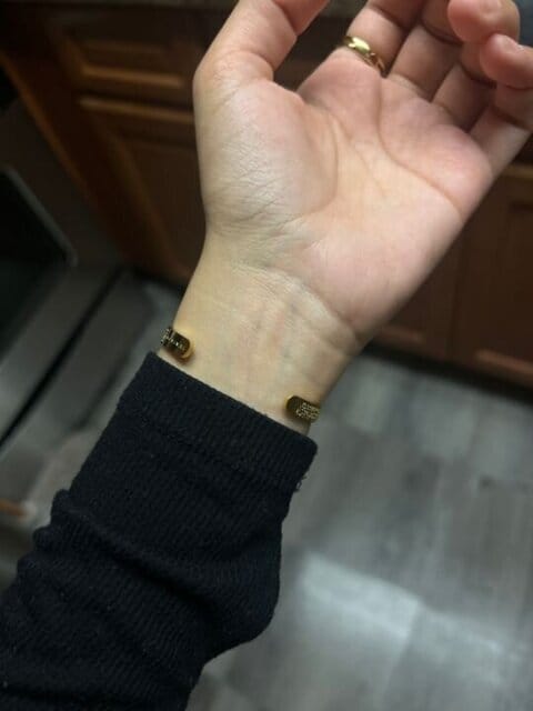 Customer photo review of Ayetel Kürsi Bileklik