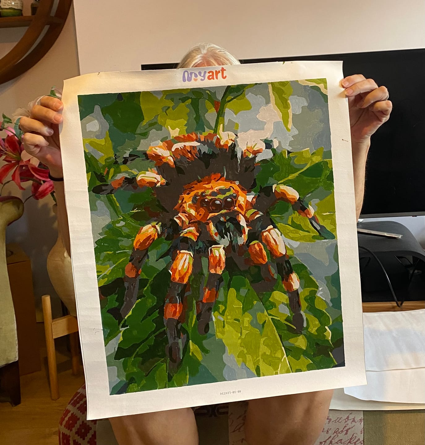 Customer photo review of Velvet Tarantula