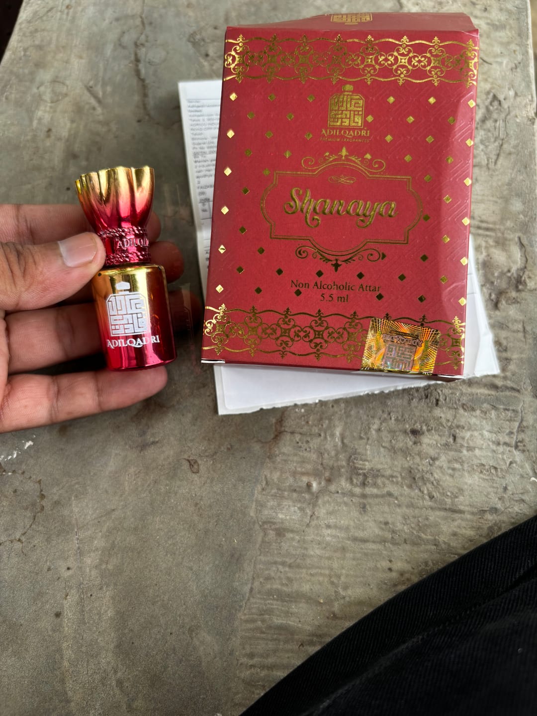 Customer photo review of Shanaya Luxury Attar Perfume