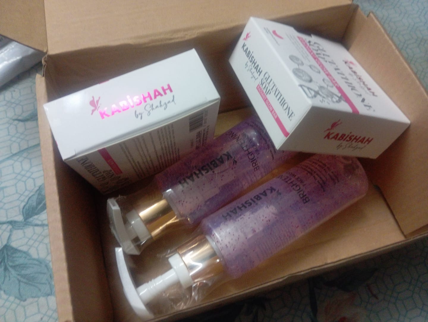 Customer photo review of Gluta Power Pack