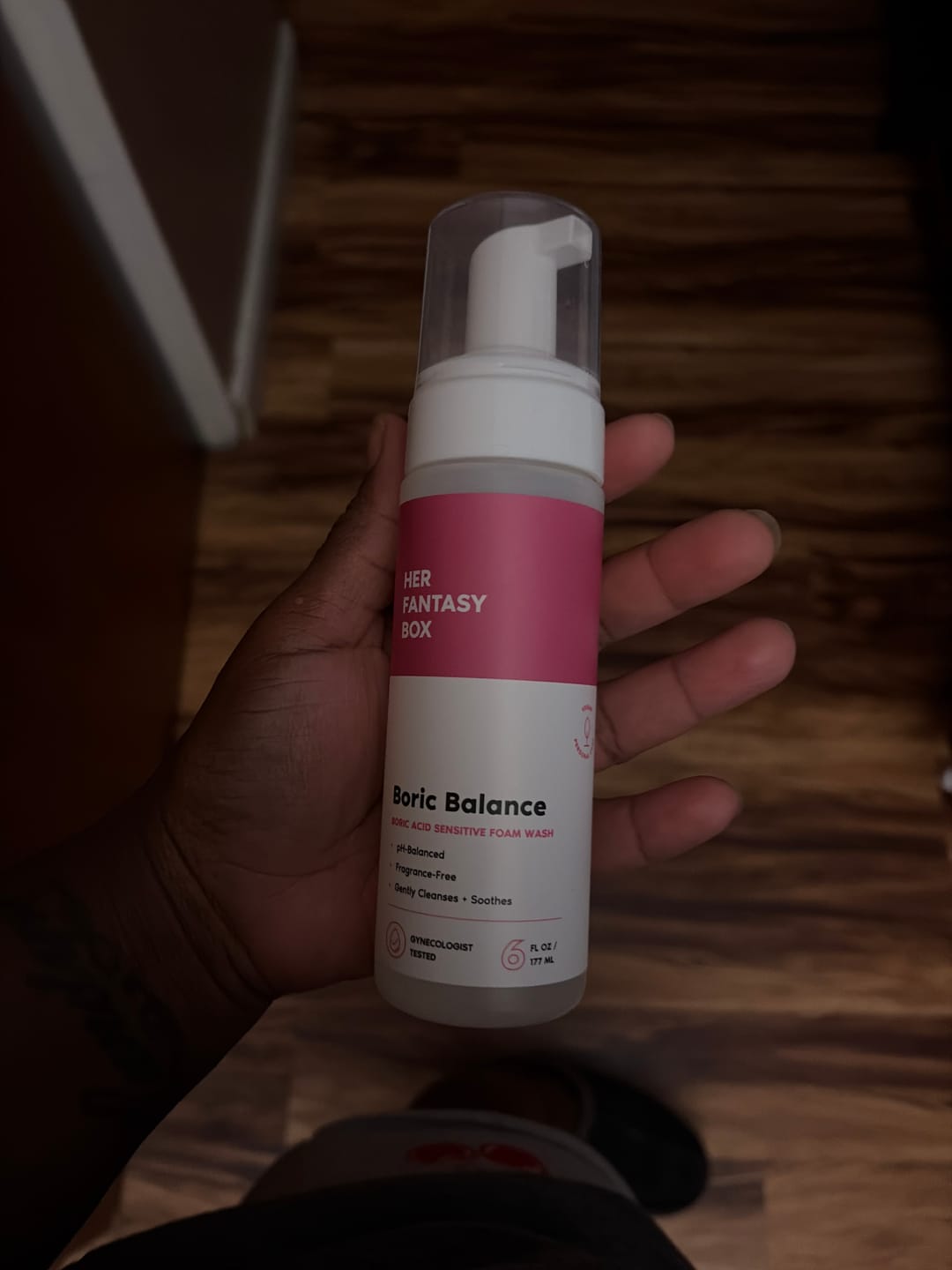 Customer photo review of The Fresh & Clean Kit - Boric Acid Vaginal Wash & Suppository Duo