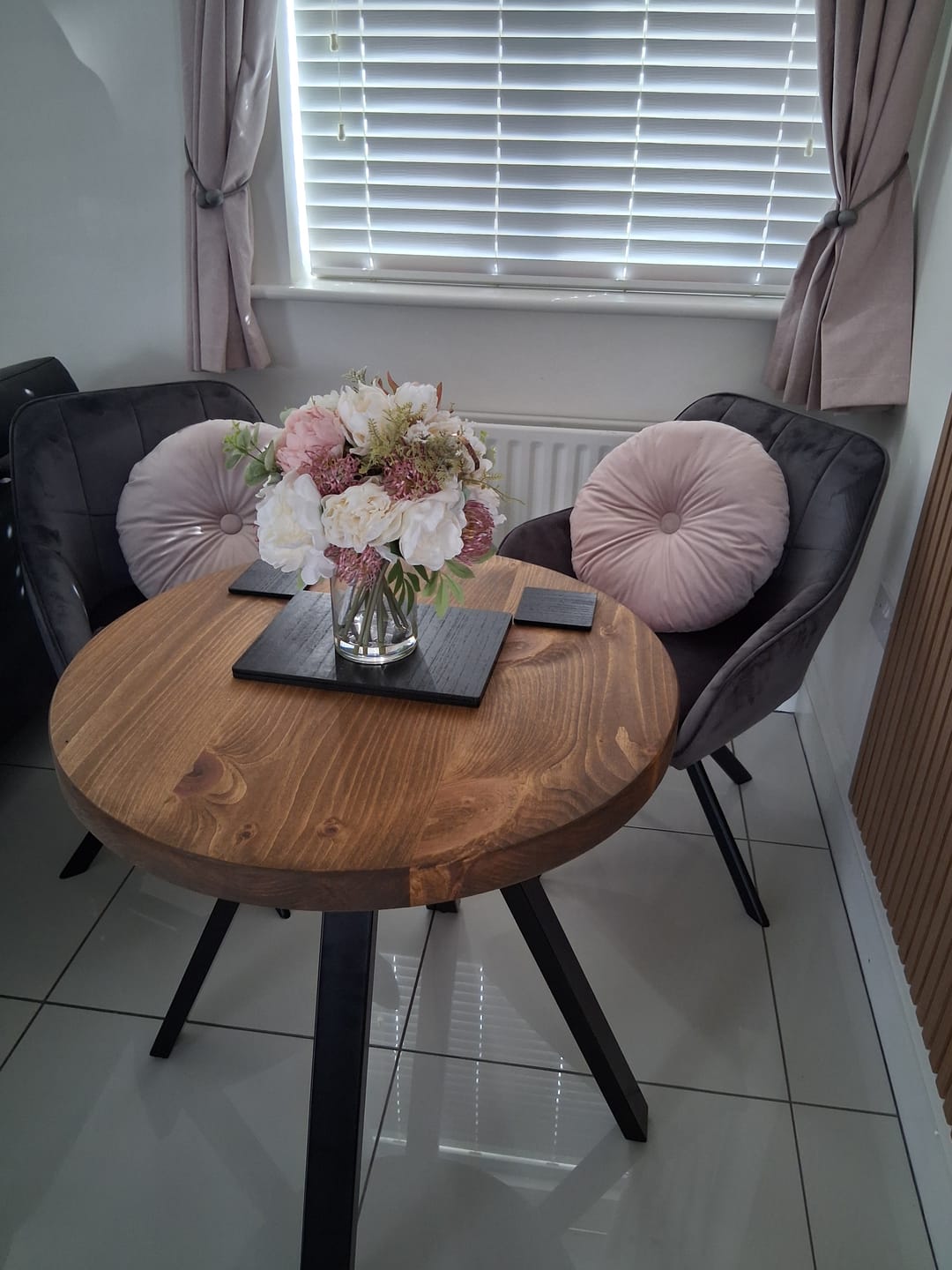 Customer photo review of Round Dining Table