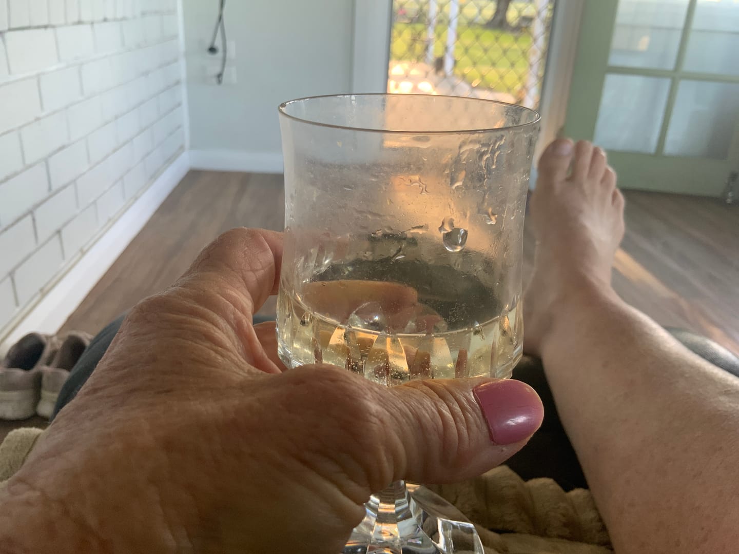 Customer photo review of Zero Sugar Pinot Grigio – Vegan Australian White Wine | 6 Pack