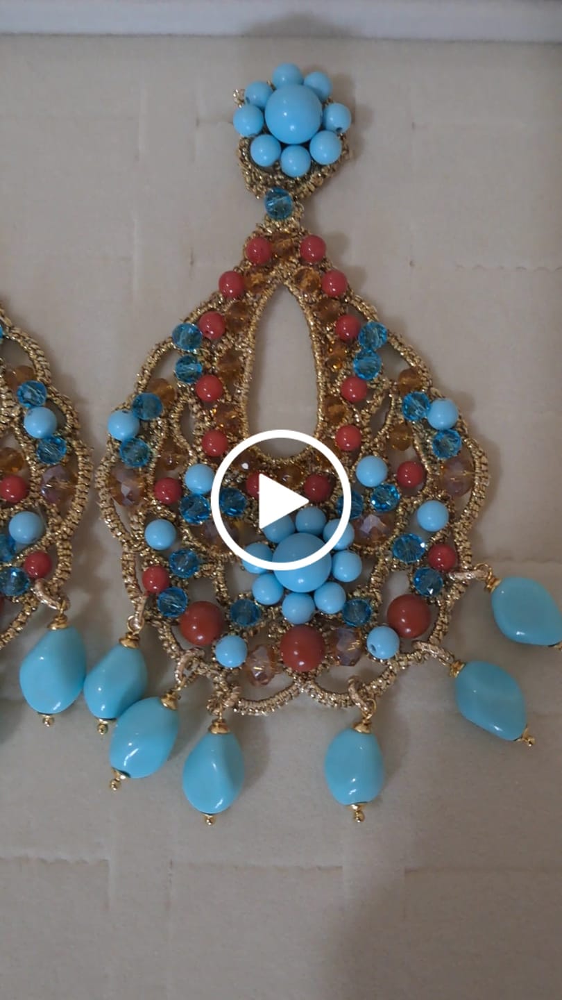 Customer video review of Orecchini Un’estate al mare