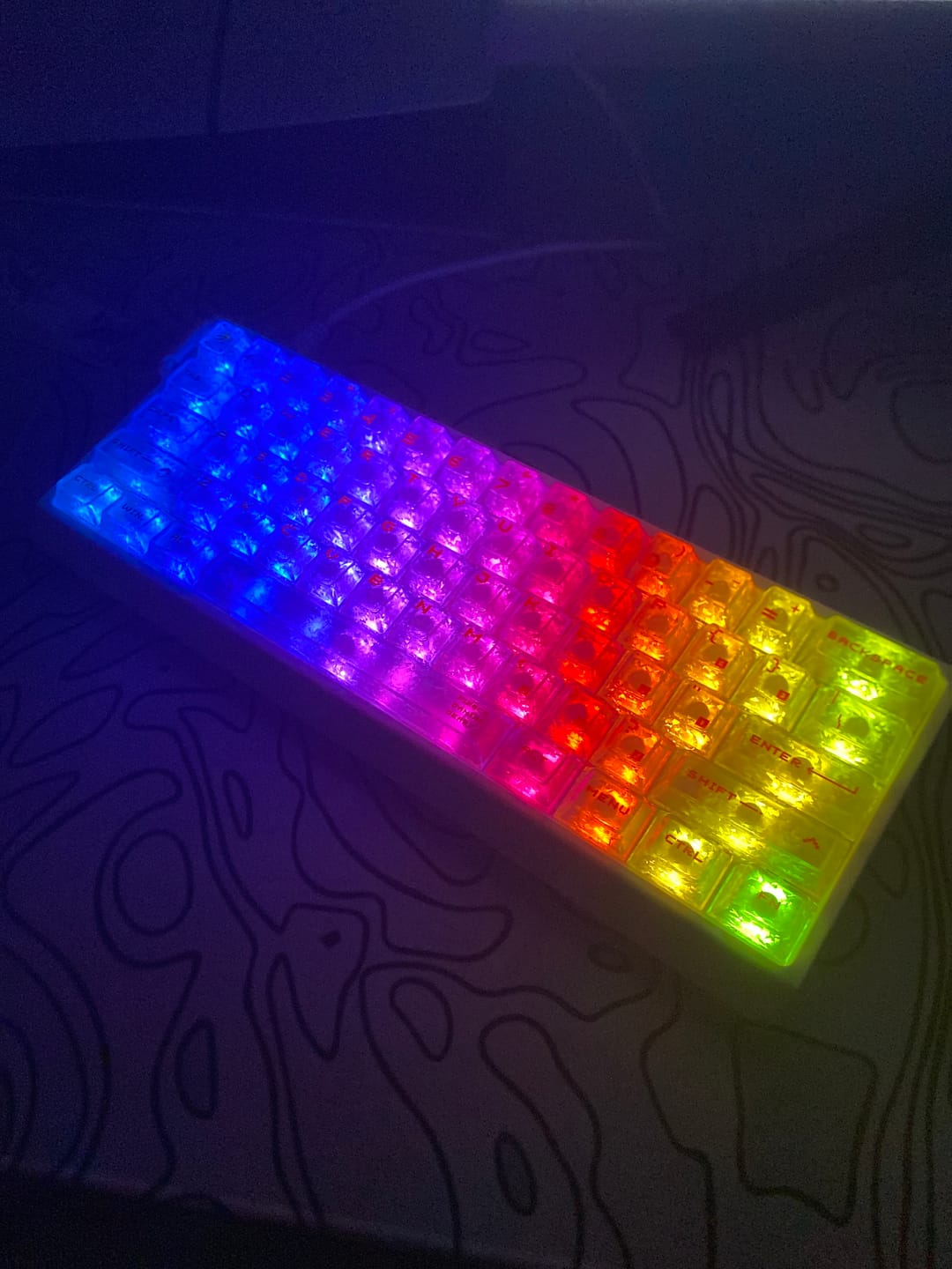 Customer photo review of FGG Madlions MAD60 HE V2 Klavye (Manyetik Switch / HE)