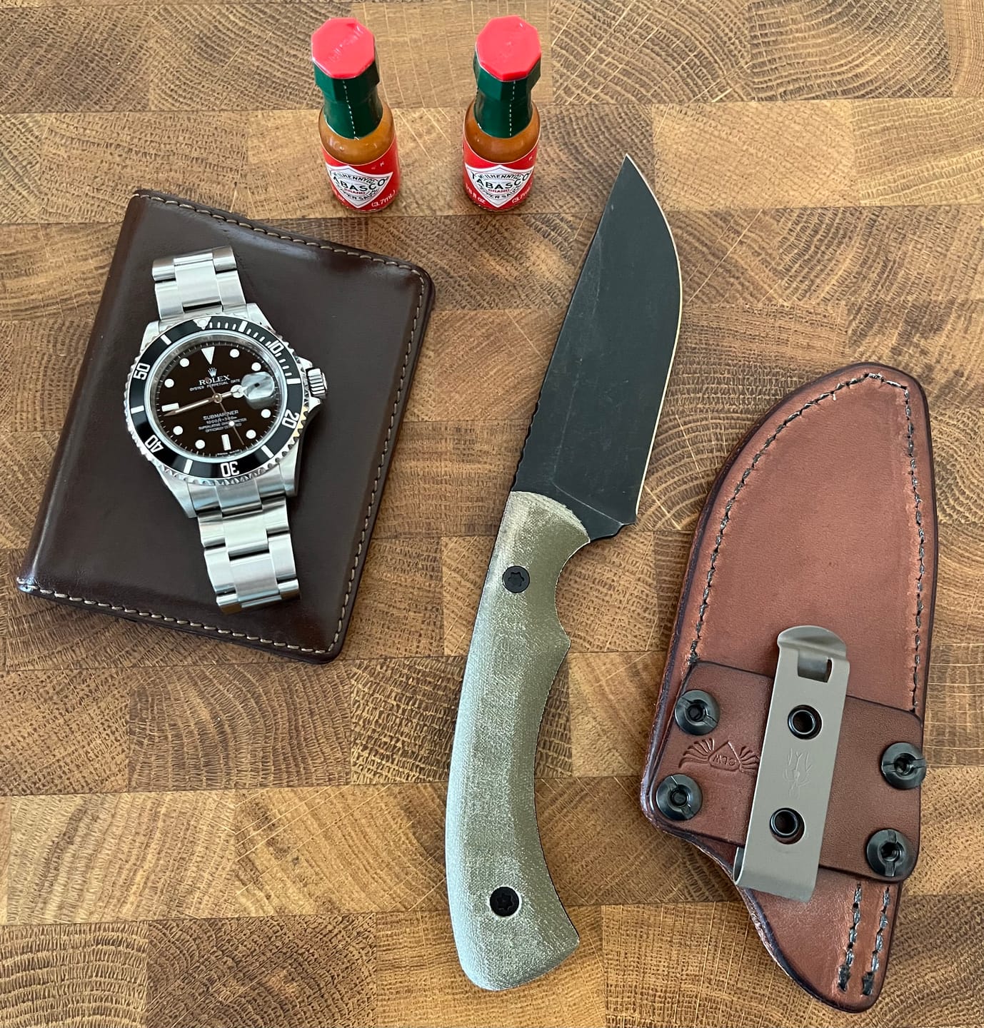 Customer photo review of The W.O.E. Mosebey Blade 2.0