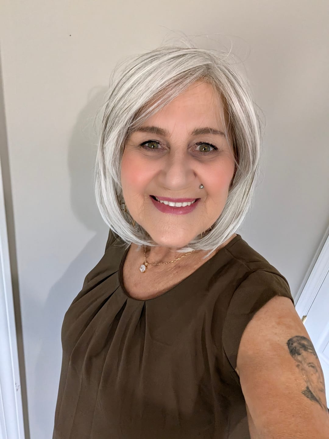 Customer photo review of FIERCE FOCUS - Burnished Snow