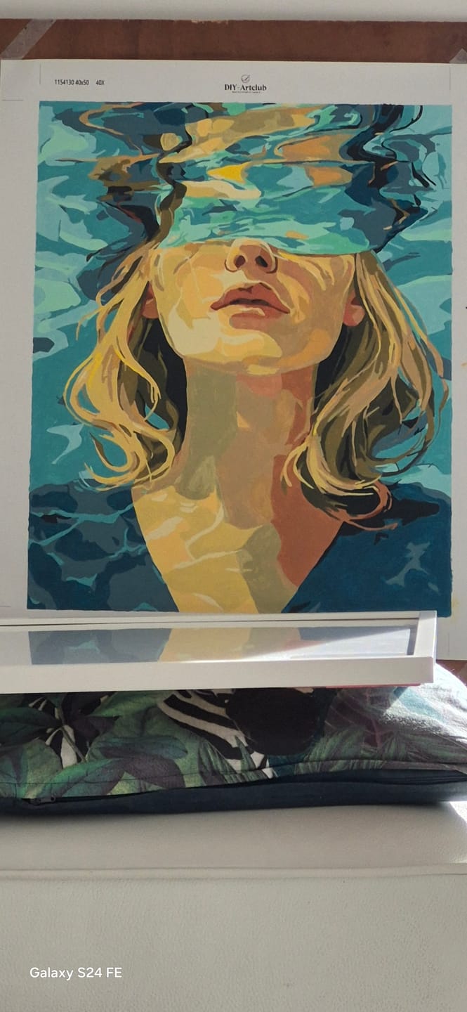 Customer photo review of Under Pt. 2 | Paint by Number
