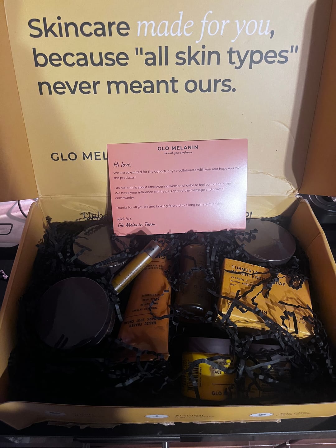 Customer photo review of Melanin Skin Bundle (40% off)