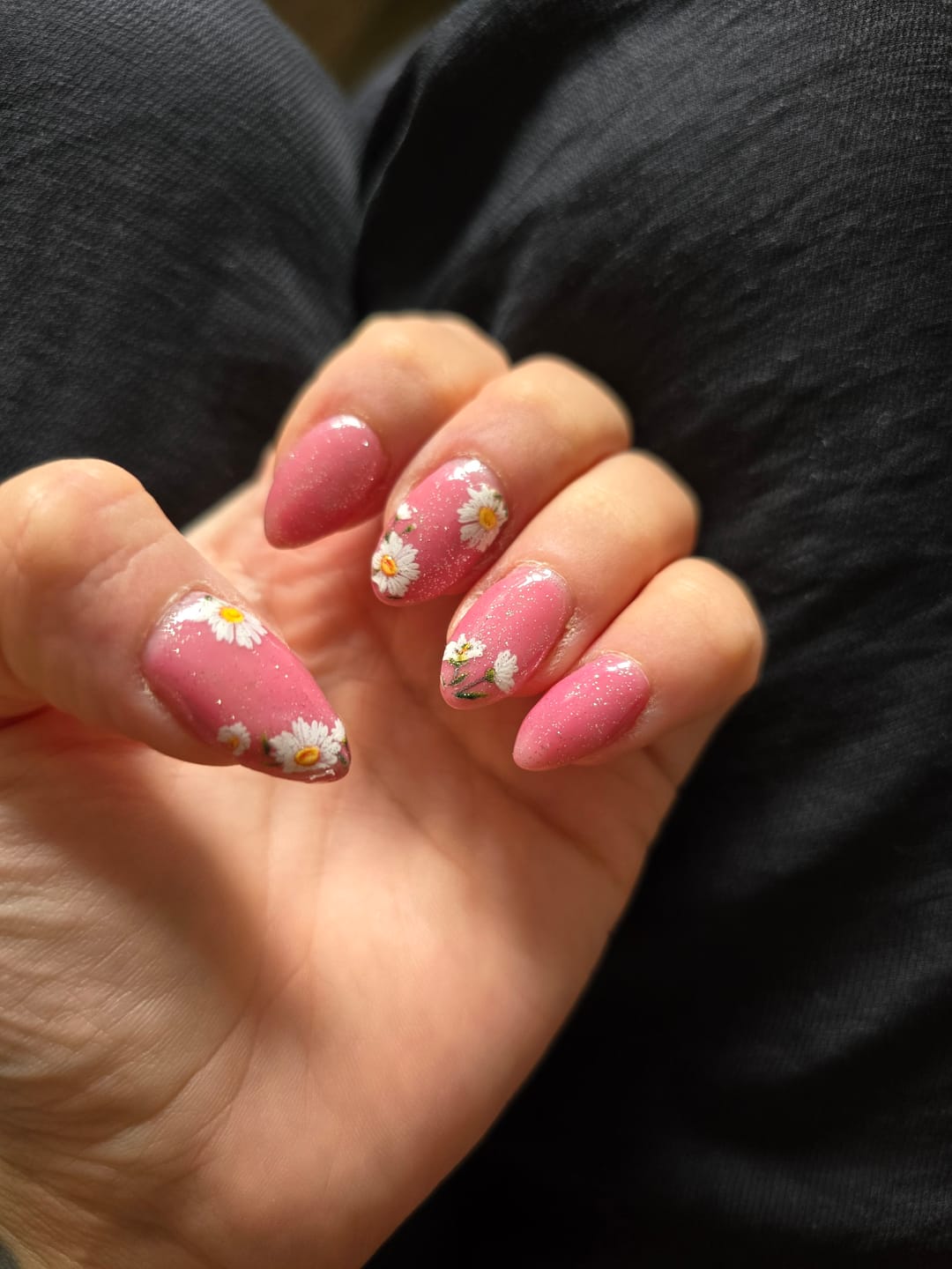 Customer photo review of Semilac 320 Shimmer Dust Beige UV Gel Polish