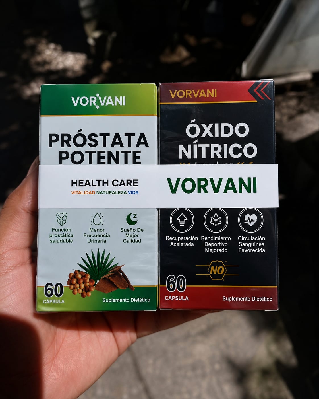 Customer photo review of Fórmula VORVANI Hombres™