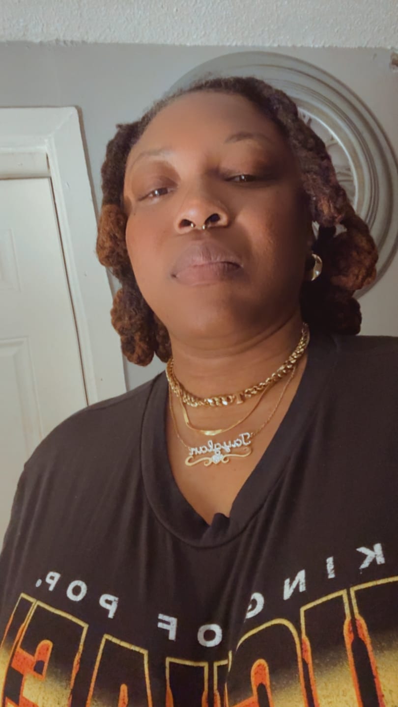 Customer photo review of Initials Choker w/ XL Cuban Chain