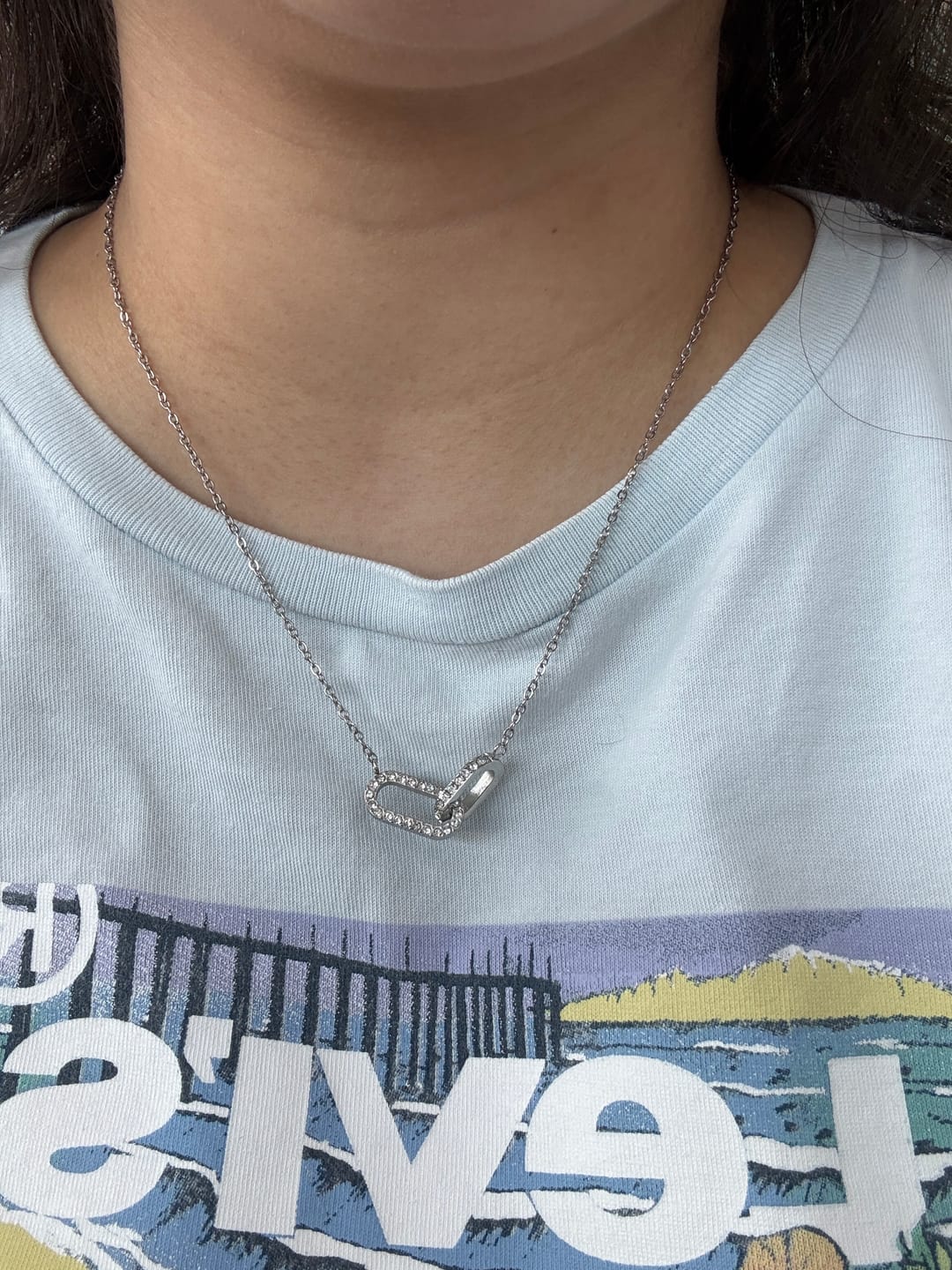Customer photo review of Collar Théa Plata