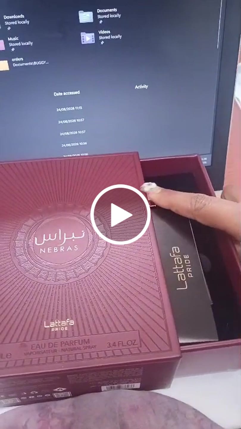Customer video review of Nebras Eau De Parfum 100ml - Lattafa