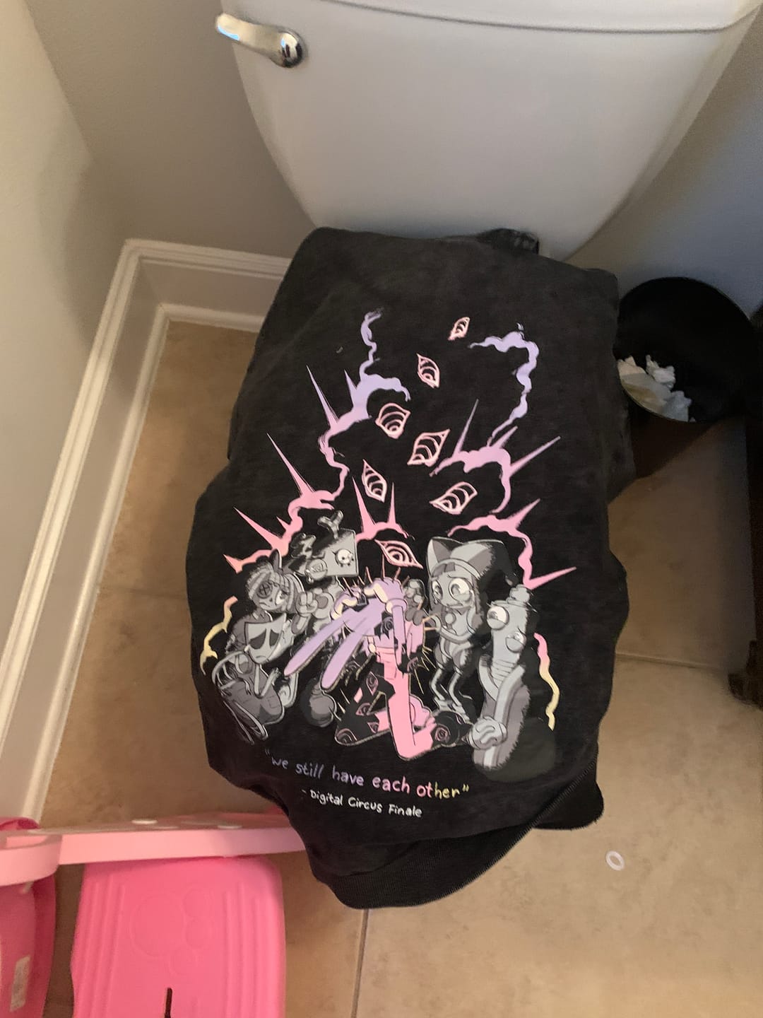 Customer photo review of Digital Circus Finale Hoodie