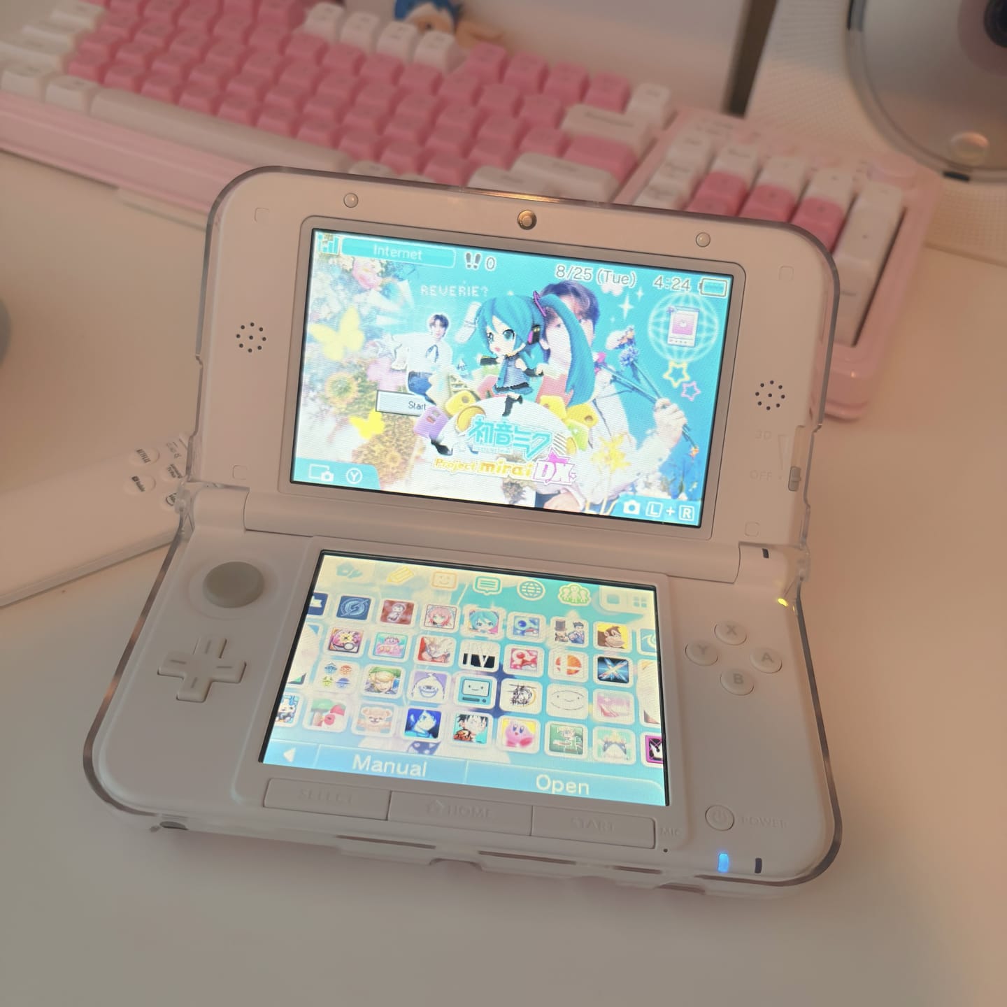 Customer photo review of Nintendo 3DS - Pink w original box