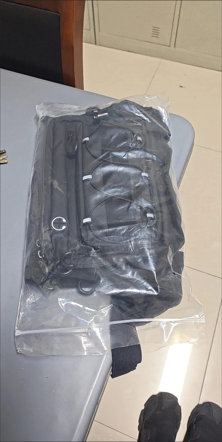 Customer photo review of Chaleco Hidratación Glaciar 2L