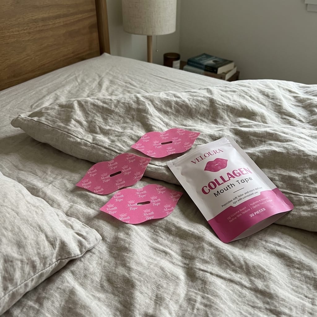 Customer photo review of Beauty Sleep Mouth Tape
