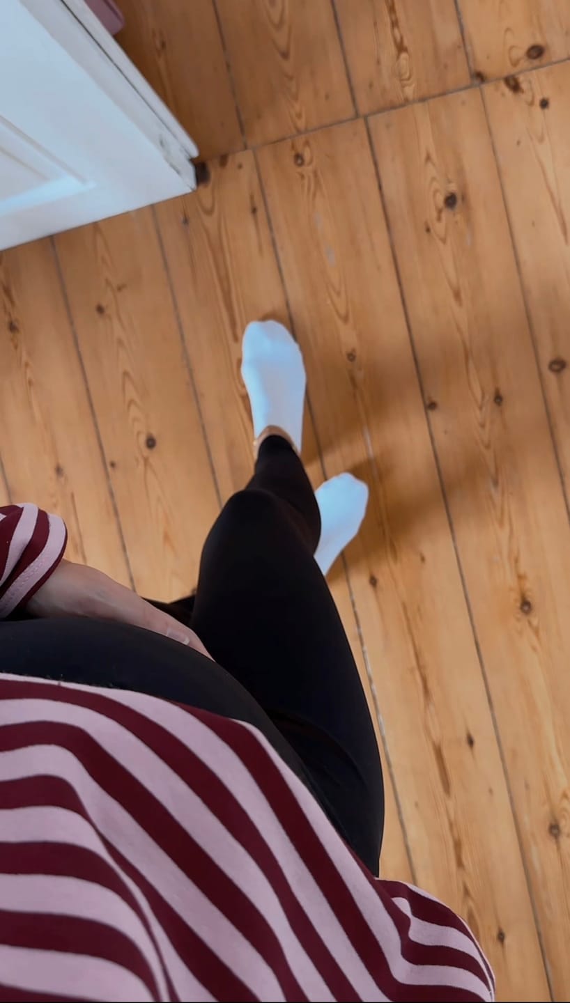 Customer photo review of Schwangerschafts Leggings
