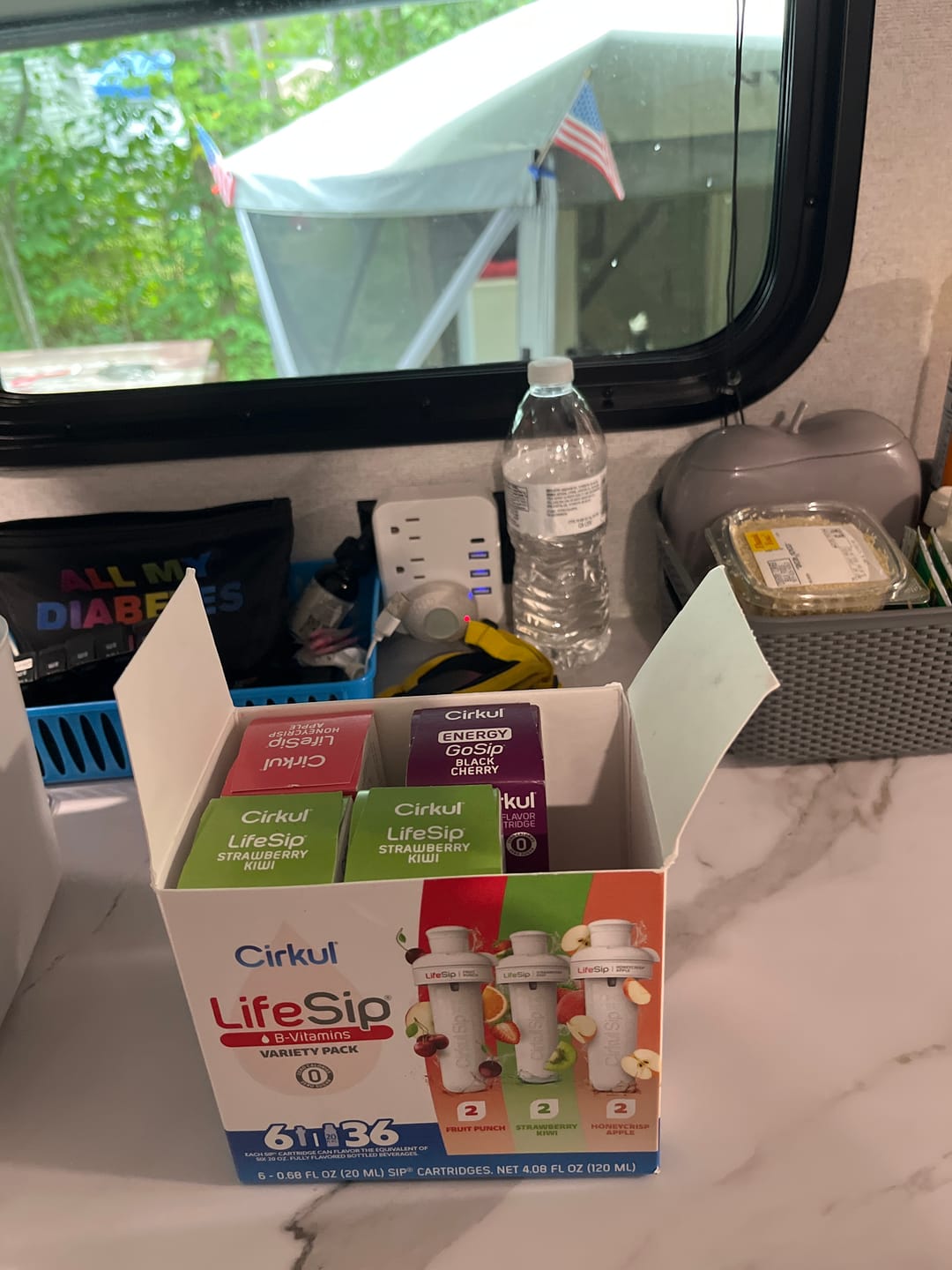 Customer photo review of FitSip® 6-Pack Variety Pack